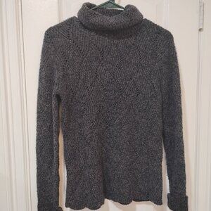 Sundance Catalog Cotton Silk Blend Long Sleeve  Chunky Knit Sweater | Size Small